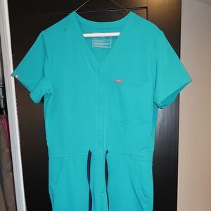 Figs Turquoise Women's Jumpsuit
